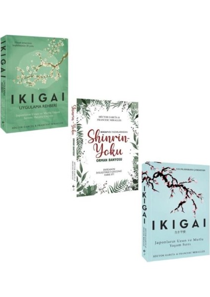 Ikigai Mutlu Yaşama Sırrı Seti 3 Kitap