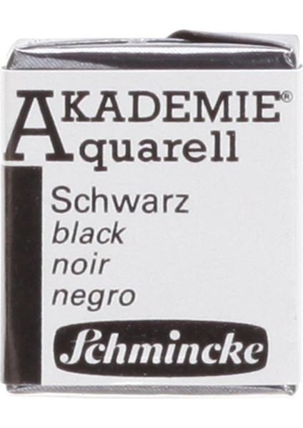 Schmince Akademie Yarım Tablet (1/2) Sulu Boya Black