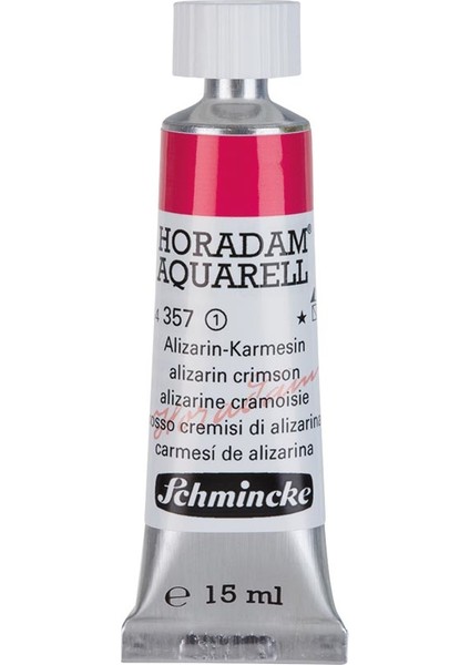 Horadam Tüp Sulu Boya 15 ml Alizarin Crimson