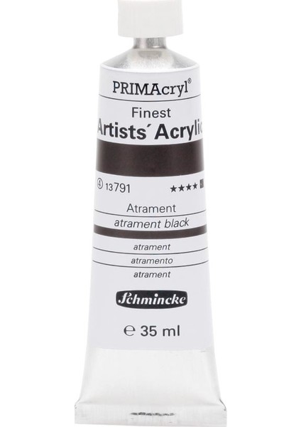 Primacryl Akrilik Boya 35 ml Atrament Black