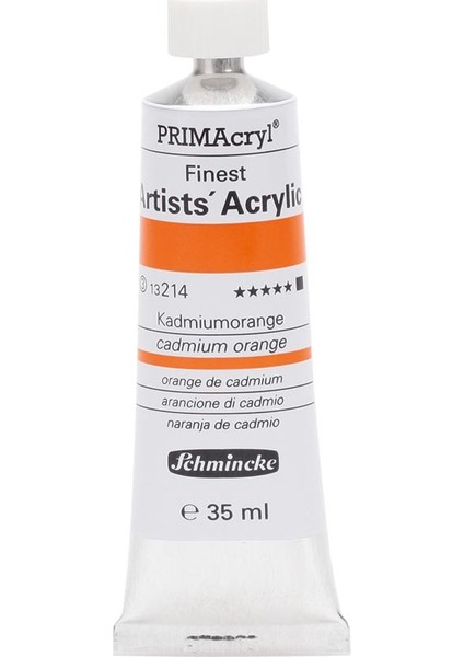 Primacryl Akrilik Boya 35 ml Cadmium Orange