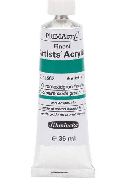 Primacryl Akrilik Boya 35 ml Chromium Oxide Green Brilliant
