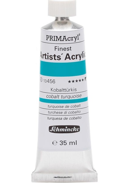 Primacryl Akrilik Boya 35 ml Cobalt Turquoise