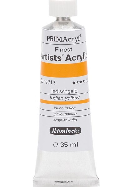 Primacryl Akrilik Boya 35 ml Indian Yellow