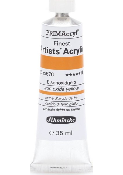 Primacryl Akrilik Boya 35 ml Iron Oxide Yellow