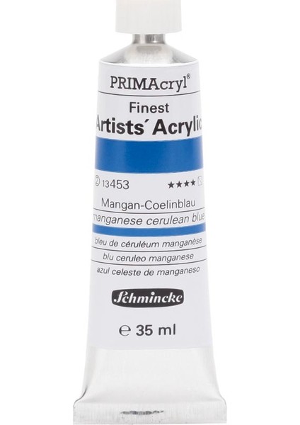 Primacryl Akrilik Boya 35 ml Manganese Cerulean Blue