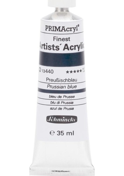 Primacryl Akrilik Boya 35 ml Prussian Blue