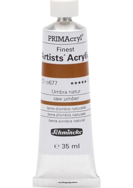 Primacryl Akrilik Boya 35 ml Raw Umber