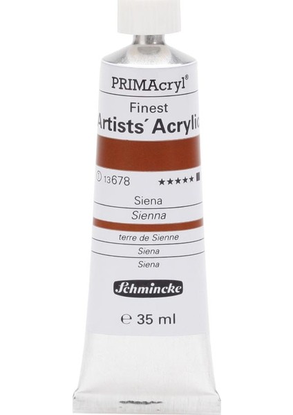 Primacryl Akrilik Boya 35 ml Sienna
