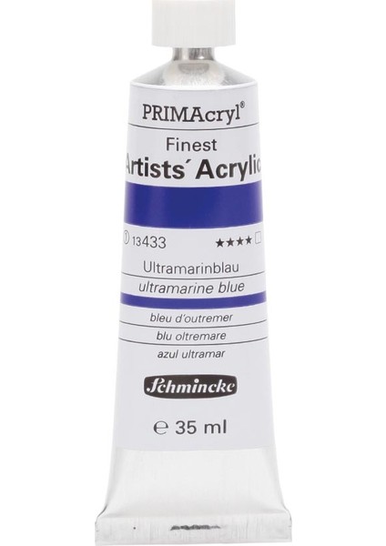 Primacryl Akrilik Boya 35 ml Ultramarine Blue
