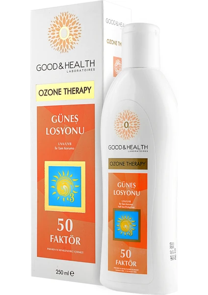 Good & Health  Ozone Therapy Güneş Losyonu - 50 Factor