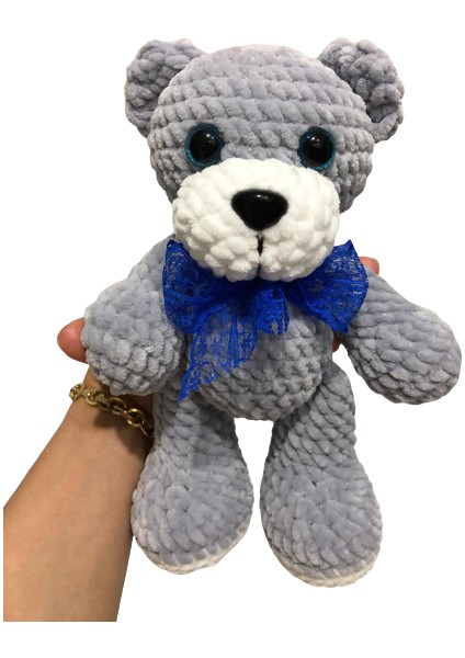 Organik El Örmesi Pofuduk Ayı Amigurumi modelleri