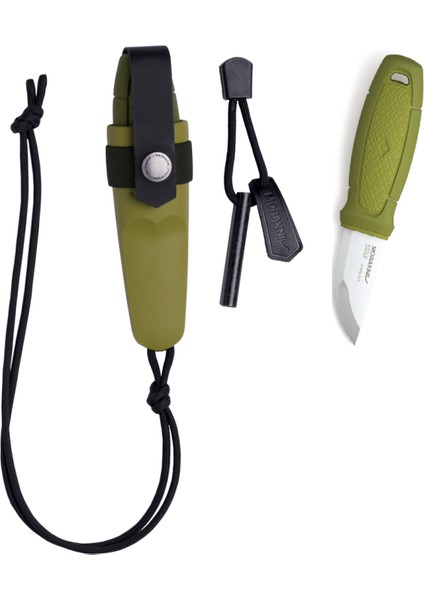 Eldris Yeşil Bıçak + Ateş Başlatıcı Bulunan Kit