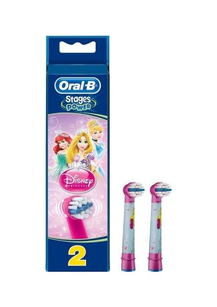 Oral B Diş Fırçası Yedek Başlığı Disney Princess Çocuk 2'li