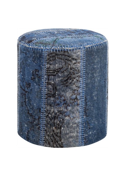 El Dokuma Yün Patchwork Puf