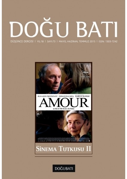 Sayı 73: Sinema Tutkusu - Iı Dergisi