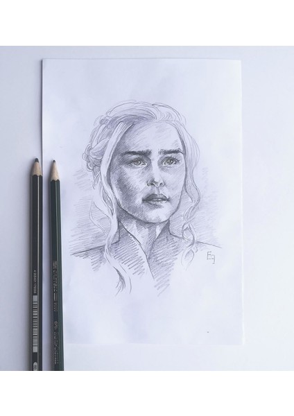 2B Graphite Aquarelle Kurşun Kalem Siyah