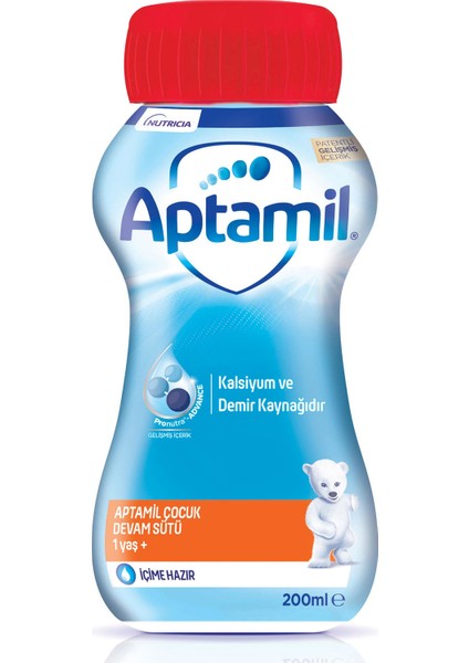Çocuk Devam Sütü İçime Hazır 200 ml 1 Yaş+
