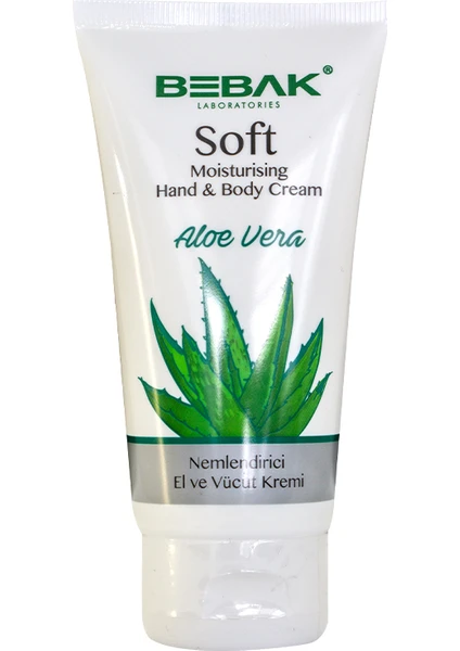 Aloe Vera Soft Nemlendirici Bakım Kremi Tüp 75 ml