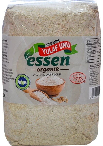 Essen Organik Yulaf Unu 500 gr