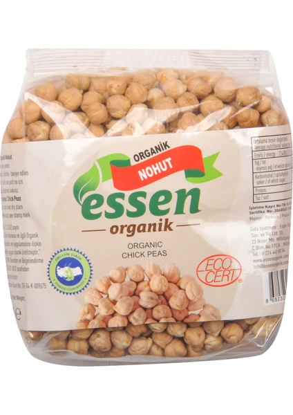 Essen Organik Kuru Nohut 750 gr