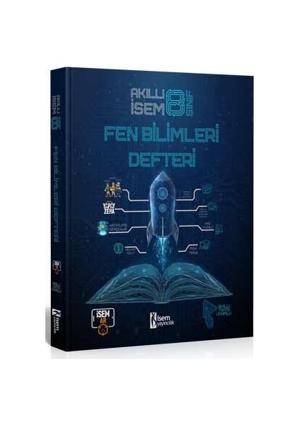 8. Sınıf Akıllı Fen Bilimleri Defteri