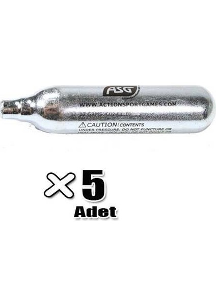 Asg 12 gr Co2 Tüp (5 Adet)