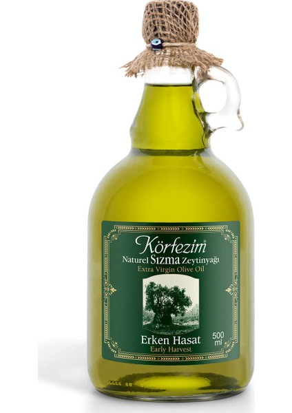 Korfezim Erken Hasat Soğuk Sıkım Zeytinyağı 500 Ml