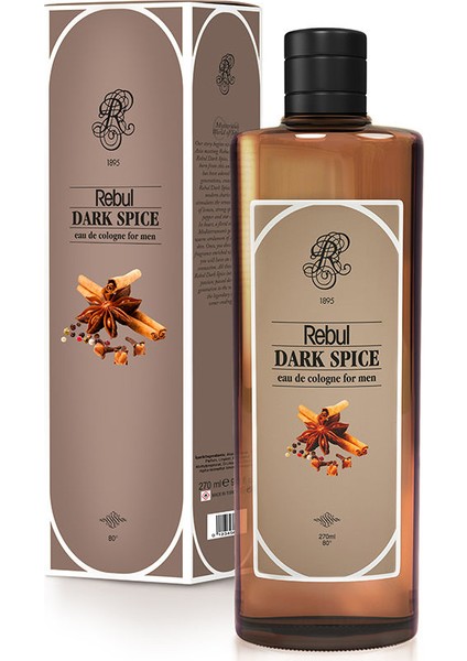 Kolonya 270 ml Dark Spıce