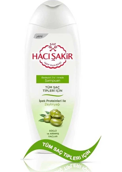 Hacı Şakir Zeytinyağlı Şampuan 500 ml