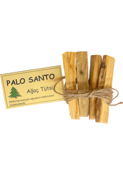 Palo Santo Ağaç Tütsü 4 adet 32 gram