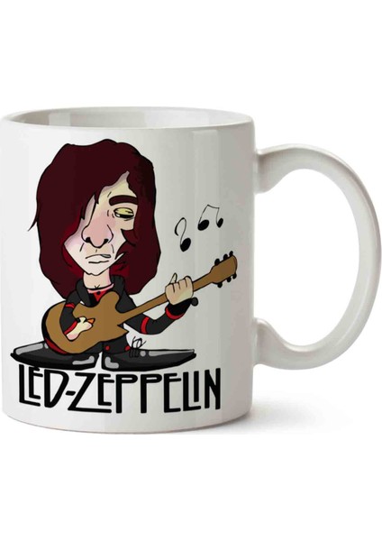 LED Zeppelin Gitar Kupa Bardak