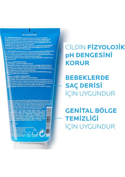 La Roche Posay Lipikar Gel Lavant 200 ml - Jel Temizleyici