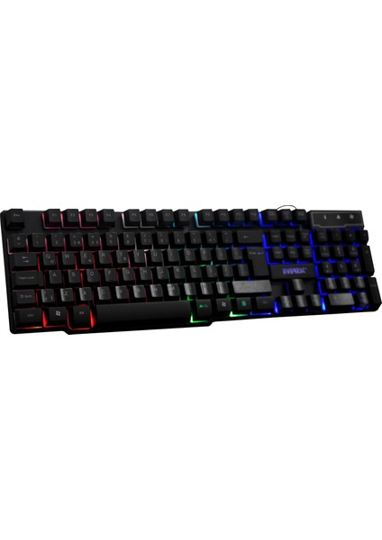 KB-188 Borealis USB RGB Türkçe-Q Klavye