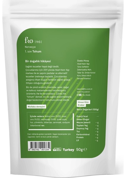 Unsuz Kıtır Kraker 50 gr