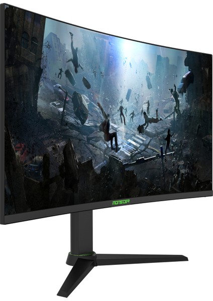 Aryond A27 V1.1 27" 240Hz 1ms (HDMI+Display) Full HD Curved Gaming Monitör