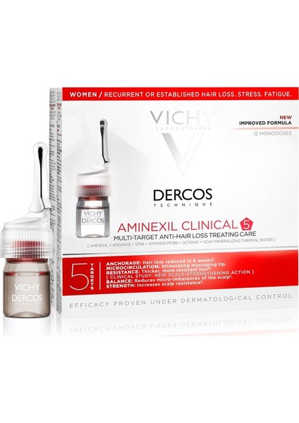 Dercos Aminexil Clinical-5 Woman 21X6Ml