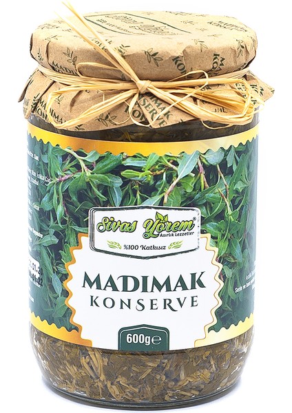 Madımak Konservesi 600 gr