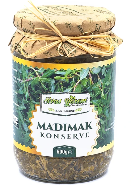 Sivas Yörem Madımak Konservesi 600 gr