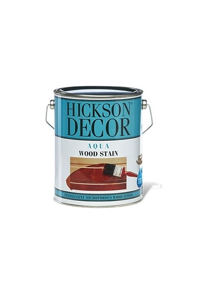 Hickson Decor Su Bazlı - Aqua Renk + Cila Birleşik Dış Mekan Boyası 2,5 Lt