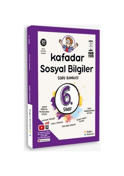 6.Sınıf Kafadar Sosyal Bilgiler Soru Bankası