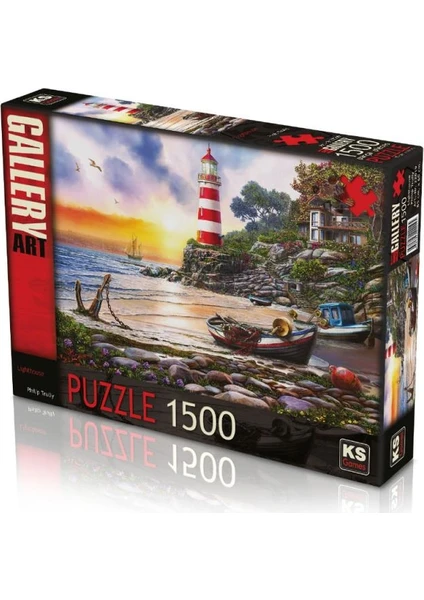 Ks Games Lighthouse 1500 Parça Puzzle  22019