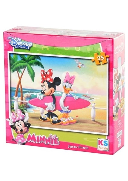 Minnie Mouse 35 Parça Puzzle MİN706