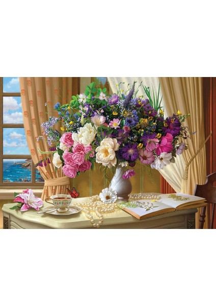 Morning Tea 500 Parça Puzzle 20015 fiyatları