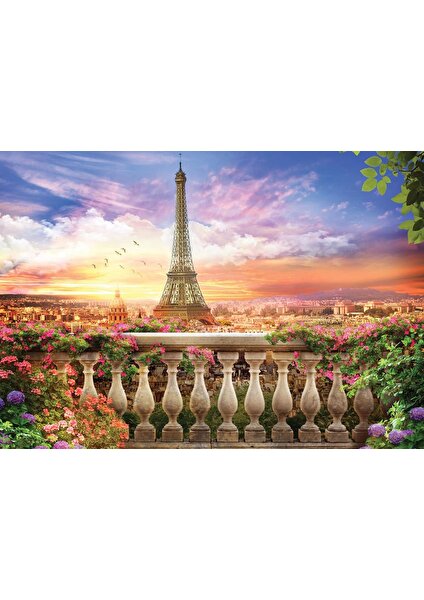 Ks Games Sunset In Eiffel 500 Parça Puzzle 20017