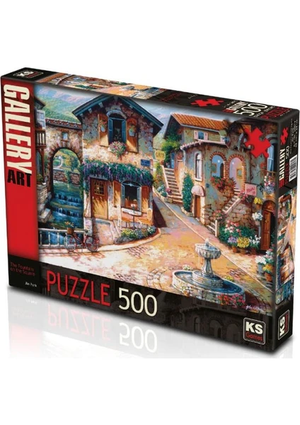 Ks Games The Fountain On The Square 500 Parça Puzzle 20013