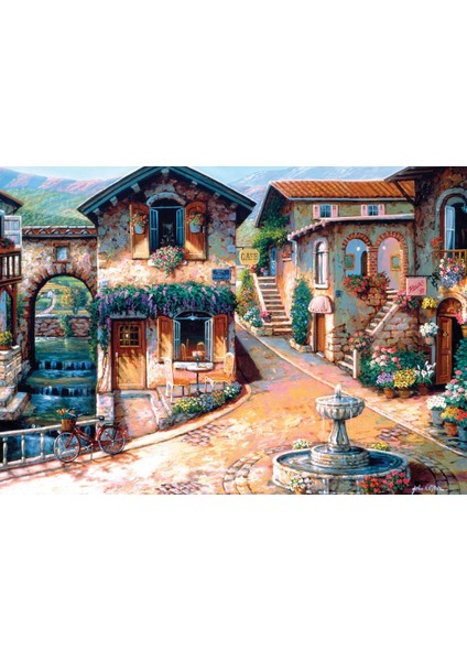 Ks Games The Fountain On The Square 500 Parça Puzzle 20013