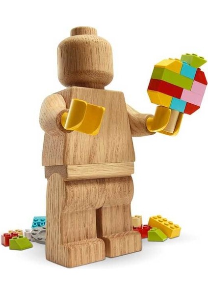 Iconic 853967 LEGO Ahşap Minifigür