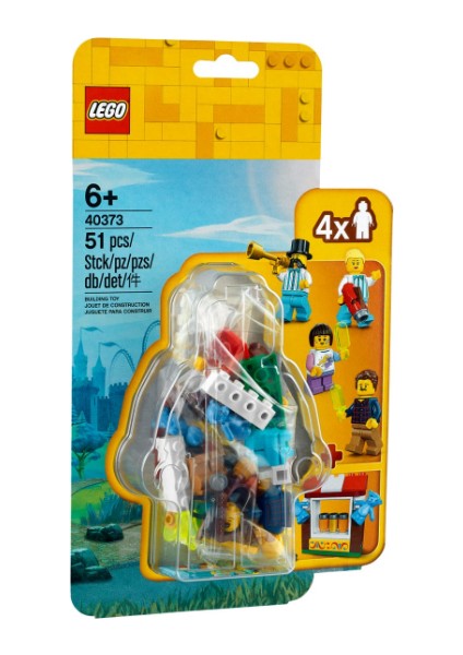 City 40373 Lunapark Minifigür Seti