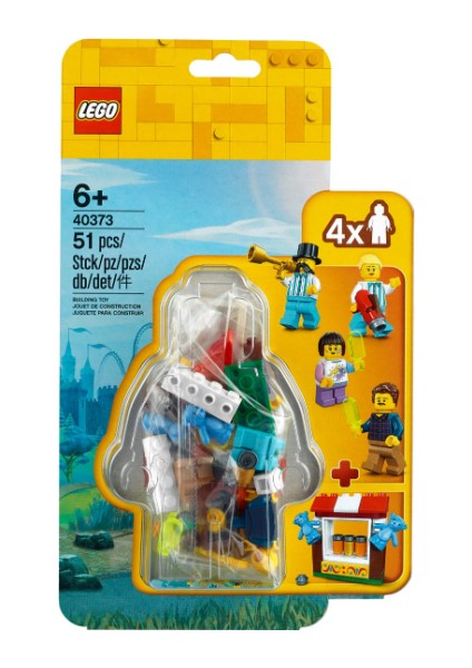 City 40373 Lunapark Minifigür Seti